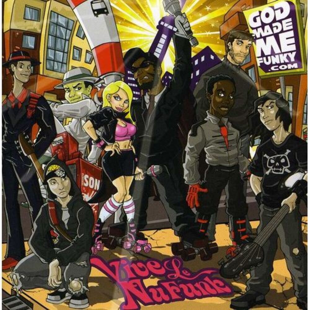 God Made Me Funky - Vive Le Nufunk  CD